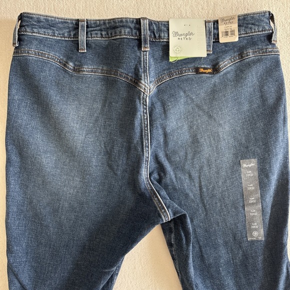 NWT Wrangler Retro High Rise Flare Womens Jeans 33x32 Western Rodeo Wide Leg - Picture 14 of 14